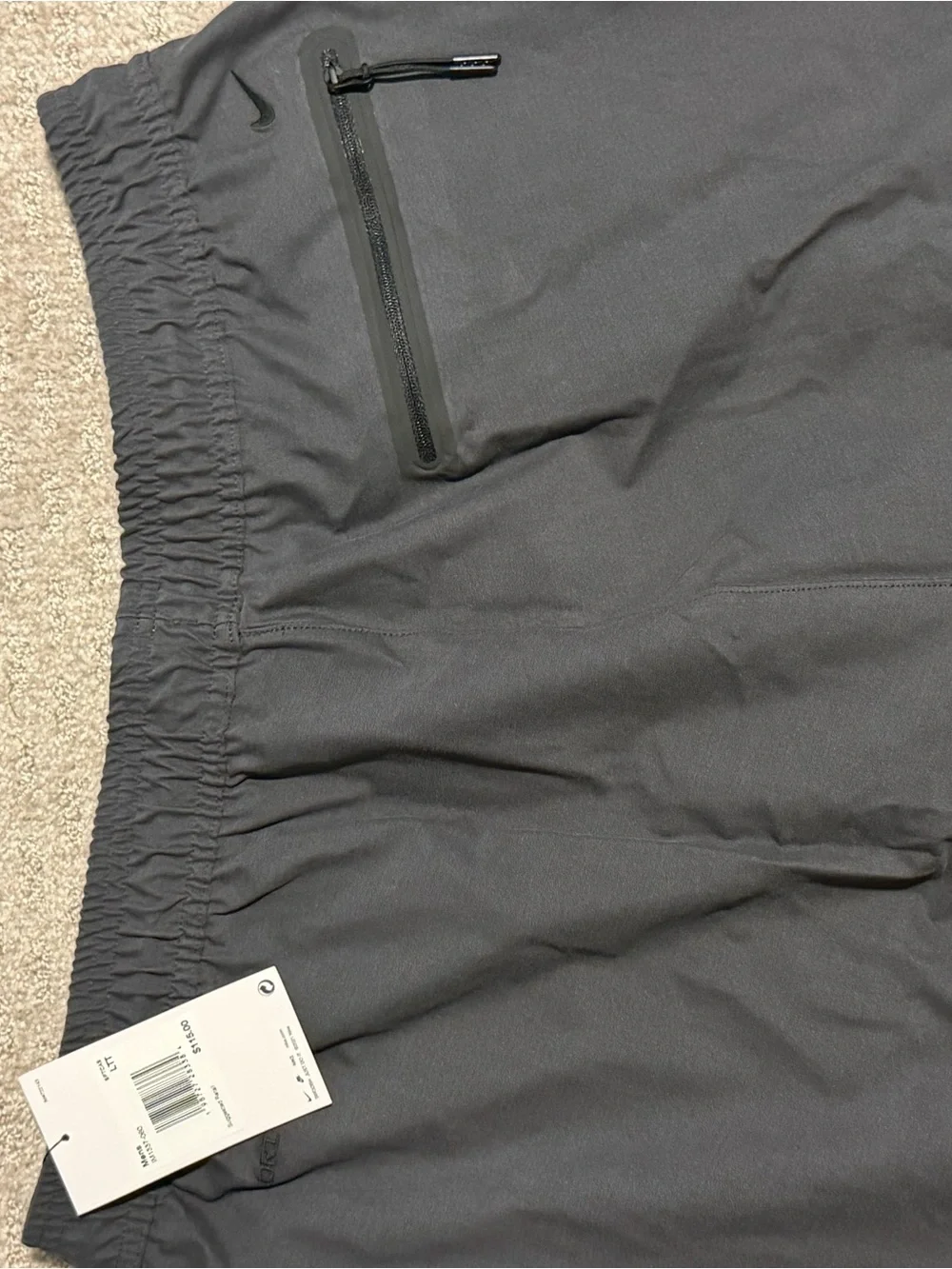 Nike Tech Mens anthracite pants